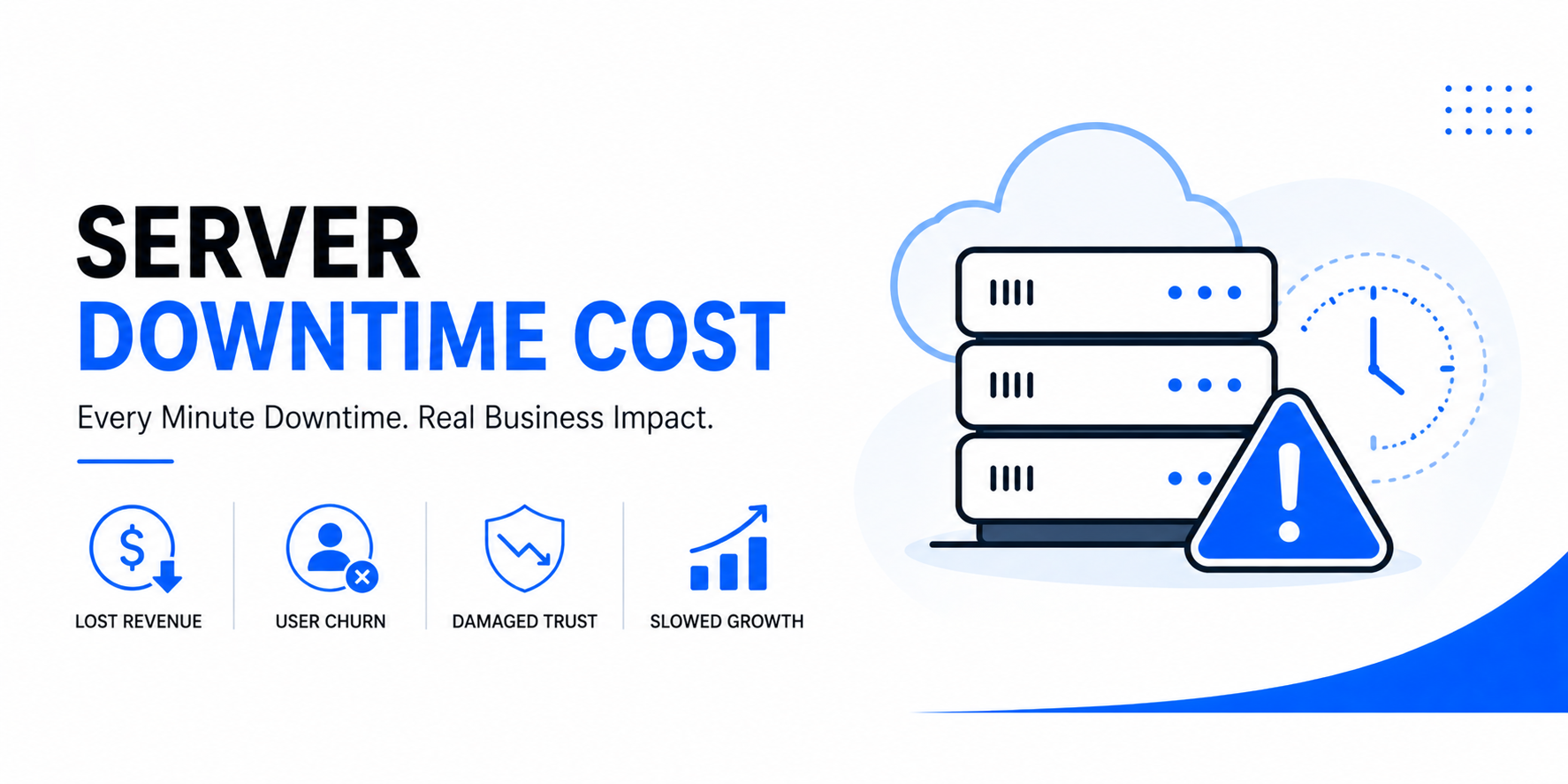 Server Downtime Cost: Why Even a Few Minutes Can Hurt Your Business