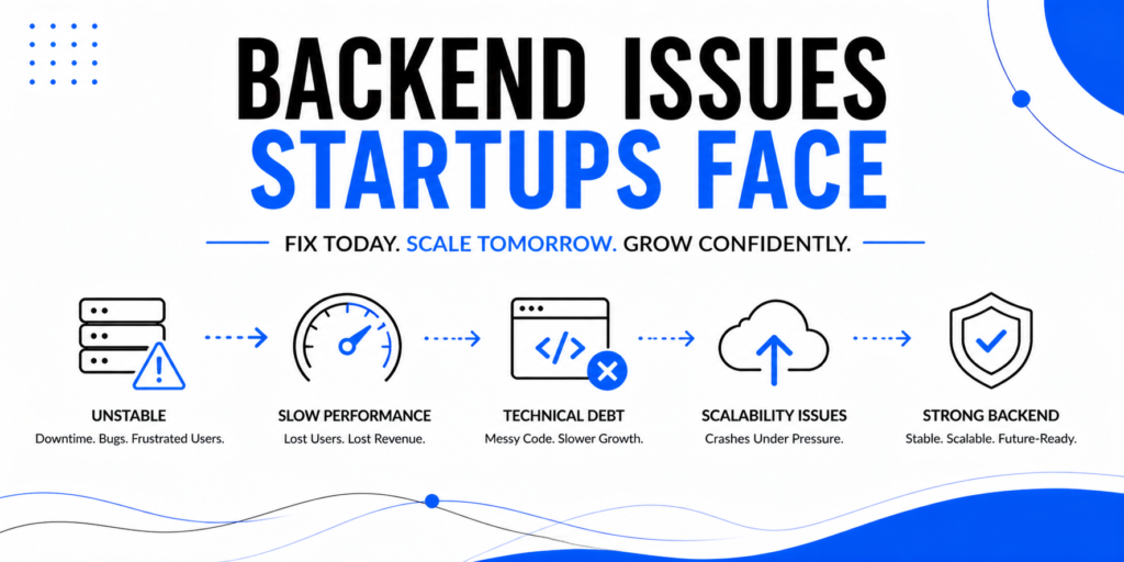 backend issues startups