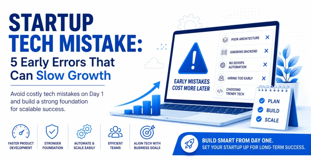 startup tech mistakes